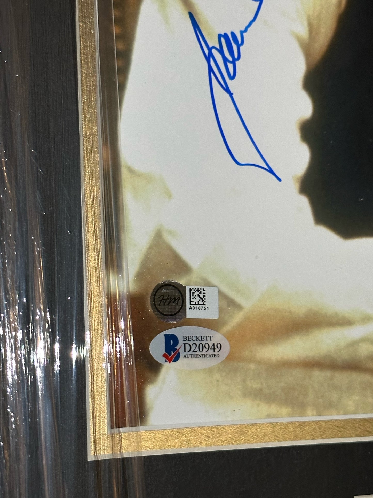James Caan Autographed Framed The Godfather Photo Authenticated by Beckett