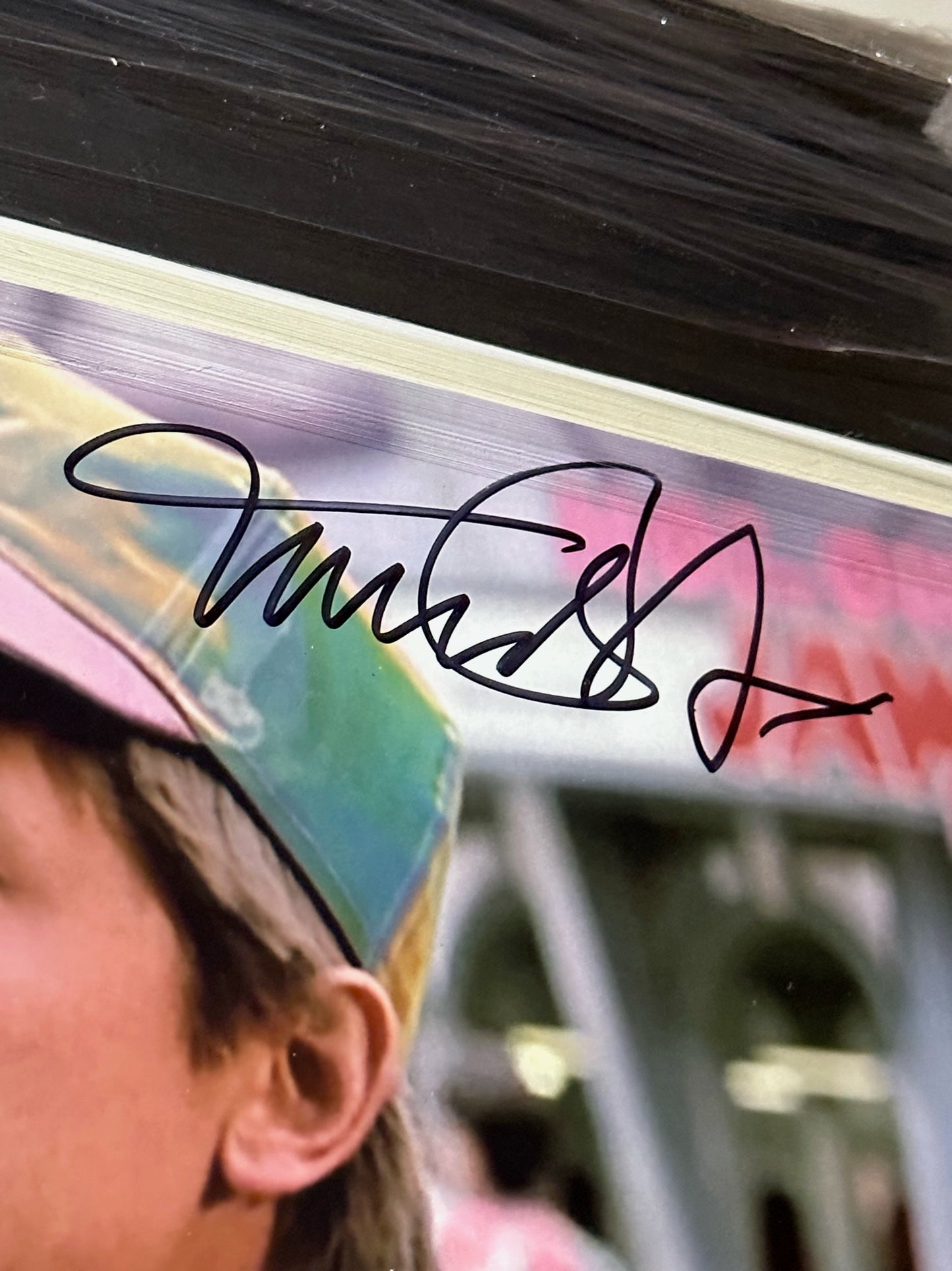 Michael J. Fox Back to the future Autographed Framed Photo Authenticated by Beckett