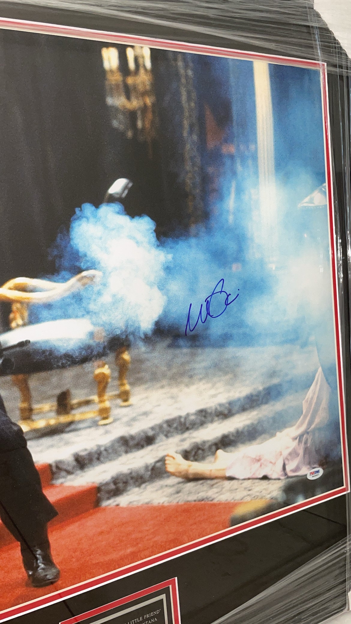 Al Pacino Autographed Framed Scarface Photo Authenticated by PSA