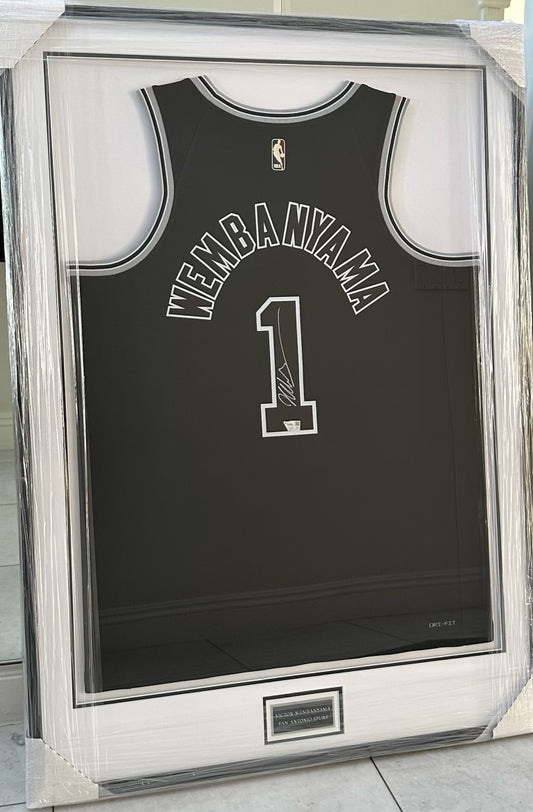 Victor Wembanyama Autographed San Antonio Spurs Jersey Authenticated by FANATICS