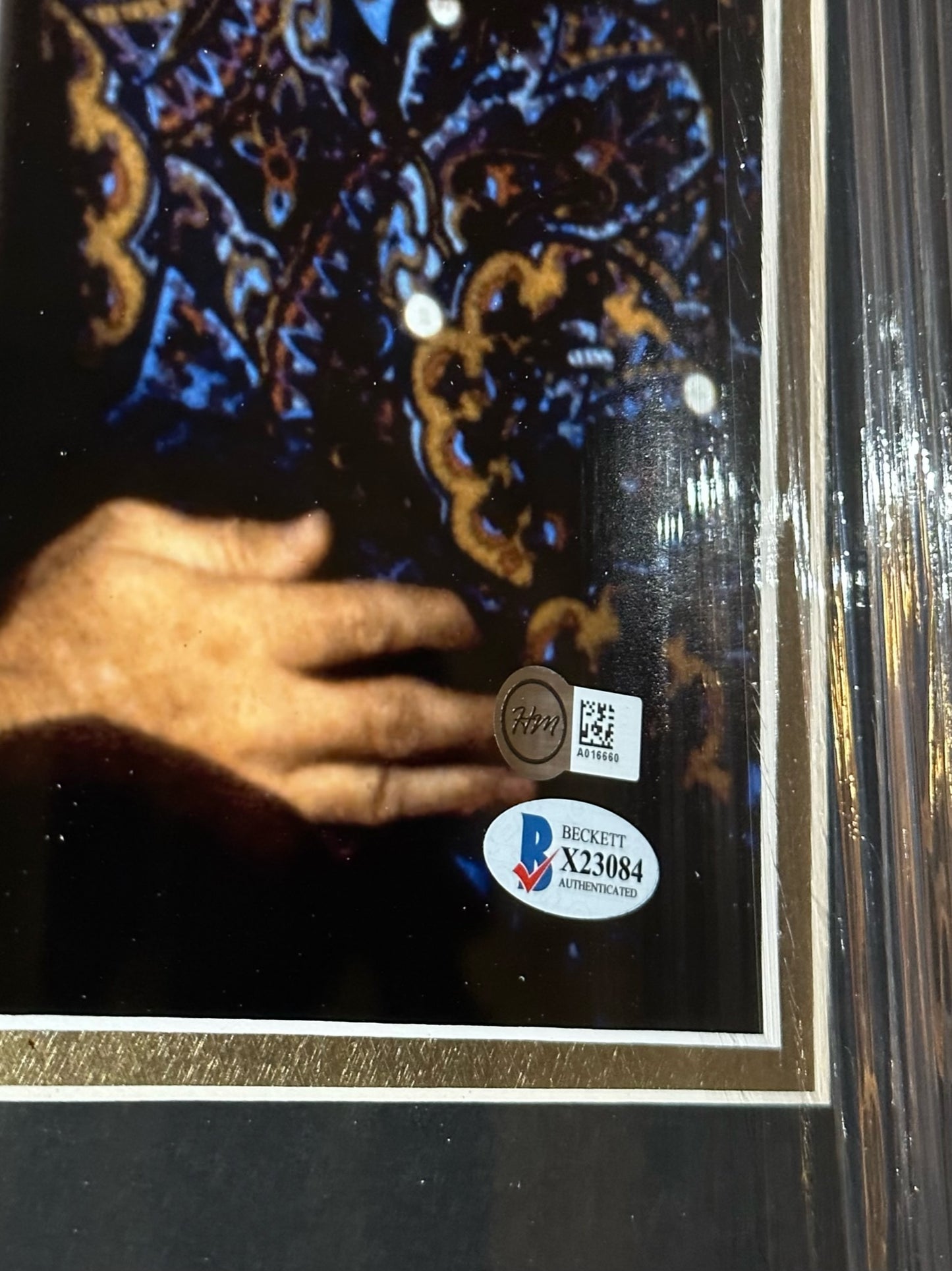 Ed O'neill Al Bundy Autographed Framed Photo Authenticated by Beckett