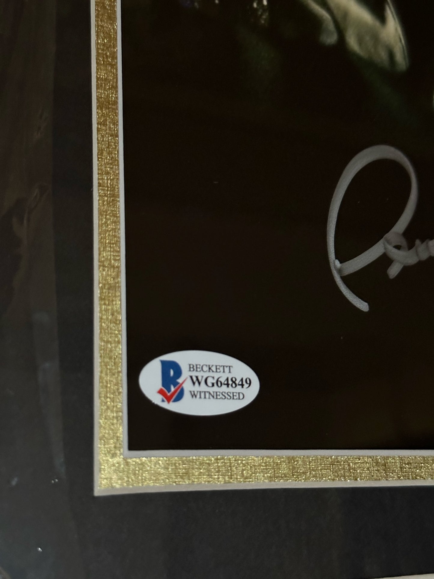Paul Sorvino Autographed Framed Goodfellas Photo Authenticated by Beckett